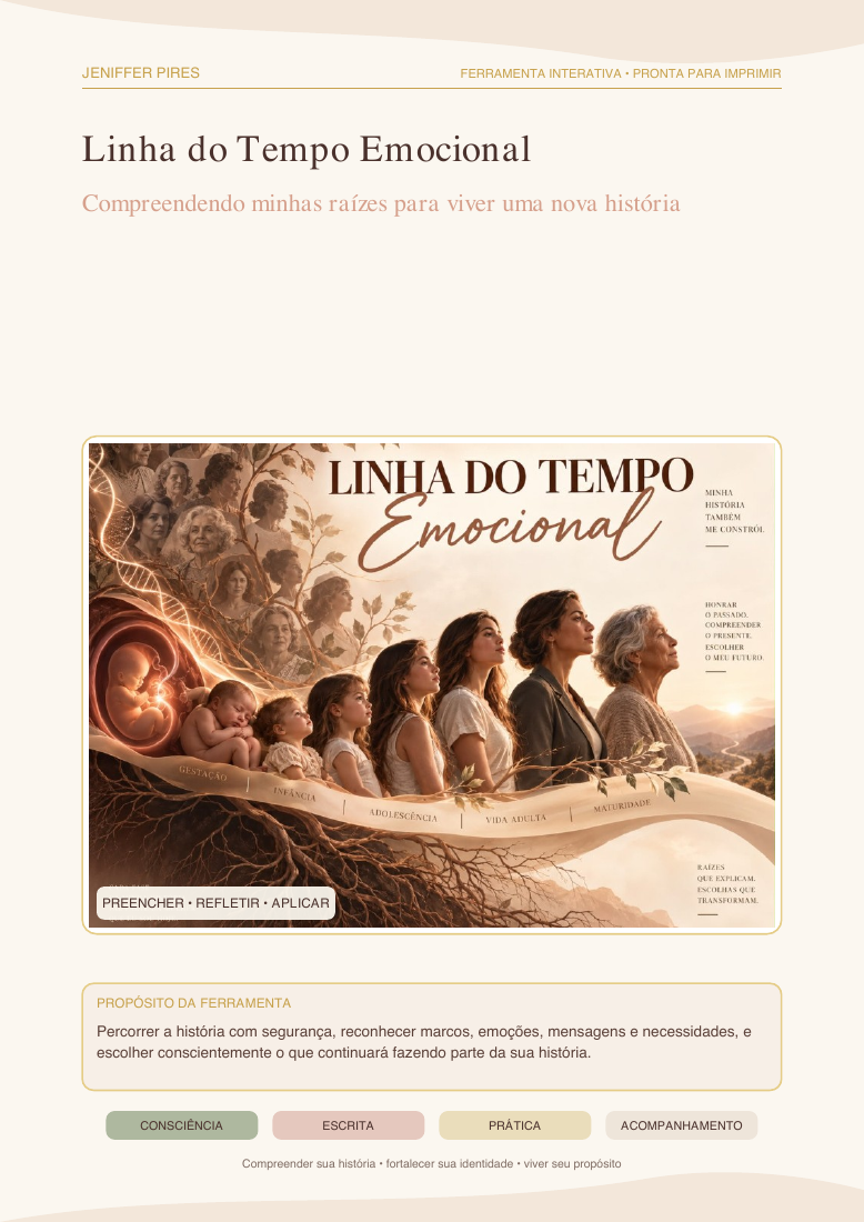 Capa da ferramenta Linha do Tempo Emocional