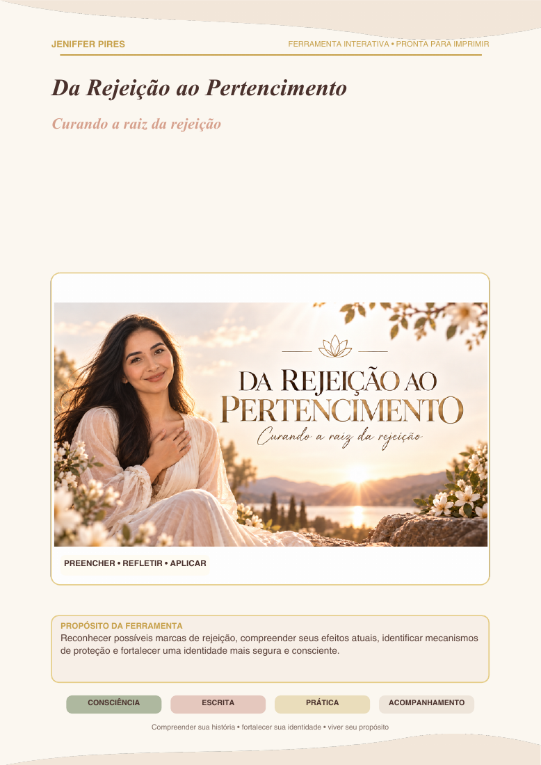 Capa da ferramenta Da Rejeição ao Pertencimento